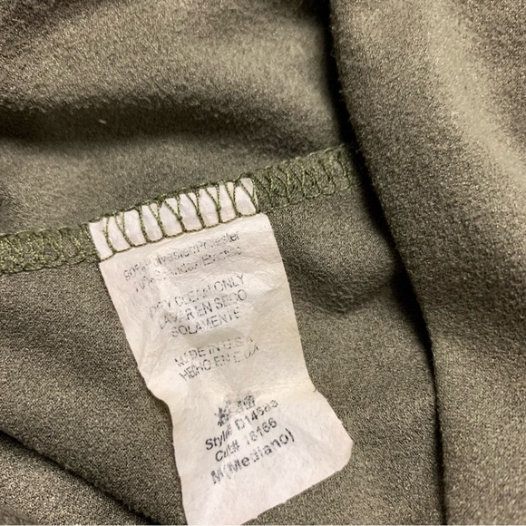 Final Touch Fringe Back shirt Dress Western Boho Cowgirl Rodeo M - Picture 7 of 8